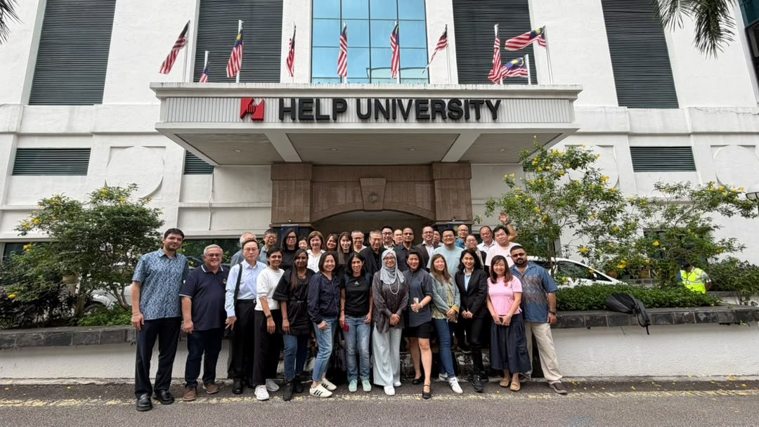 Cohort group photo at HELP University
