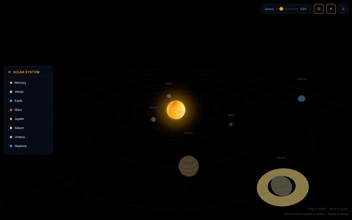 Interactive 3D viewer demo